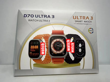 7 Watch Straps New Watch10 Ultra 3 Smartwatch 2.2HD Amoled Circular Screen ECG Monitoring Reloj Inteligente Wristwatch