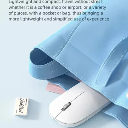 Lenovo Wireless Bluetooth Mouse 2.4G Dual Mode Type-C Charging Silent Ergonomic Portable Laptop Office Gaming Universal Mouse