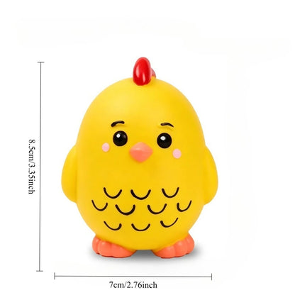 Pet Interactive Toy for Dog Cat Rubber Little Yellow Duck, Penguin Toy for Dogs Latex Squeak Squeaker Chew Training Pet Products