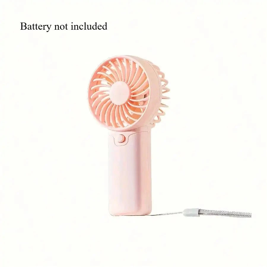 2026 Latest Portable Fan, Compact Handheld Fan - Portable, Battery-Powered Personal Cooling Device for Travel & Outdoor Use