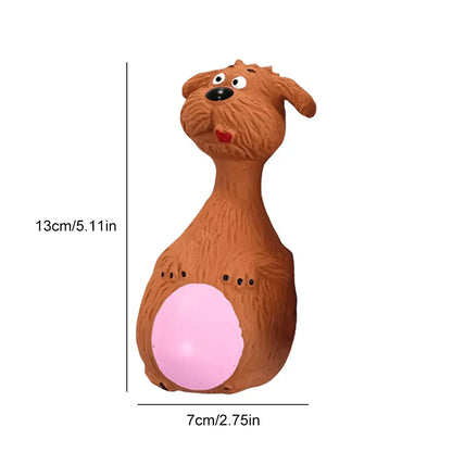 Pet Interactive Throwing Chewing Toys Bite Resistant Dog Play Toys Teeth Cleaning Training Toy for Dogs Puppy