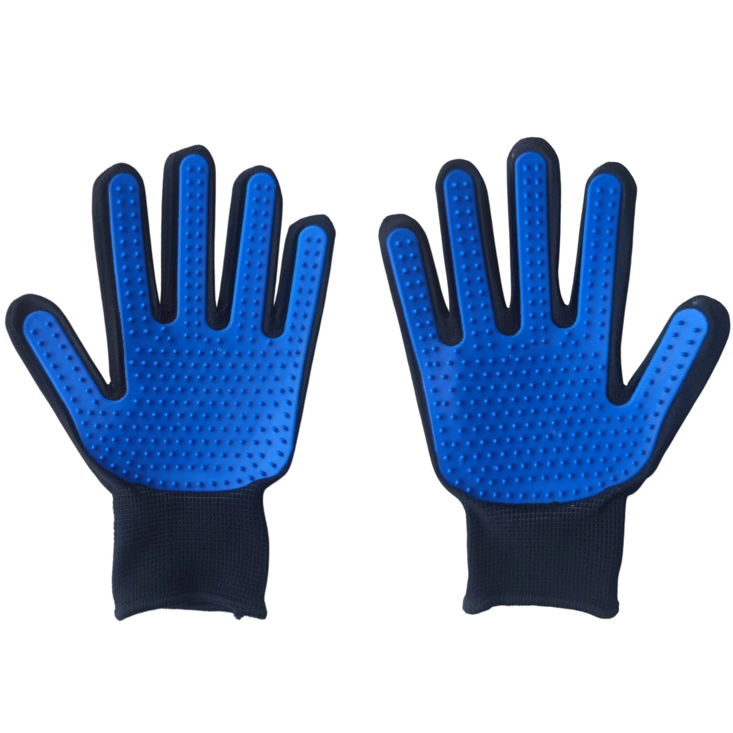 1/2× Pet Cat Grooming Glove Cat Hair Deshedding Brush Gloves Dog Comb for Cats Bath Hair Remover Clean Massage Brush for Animal