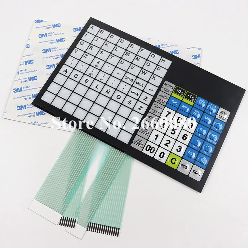 Brand New CL5000J Keyboard for CAS CL5000 CL5500 Scales with Pole Keypad including Overlay