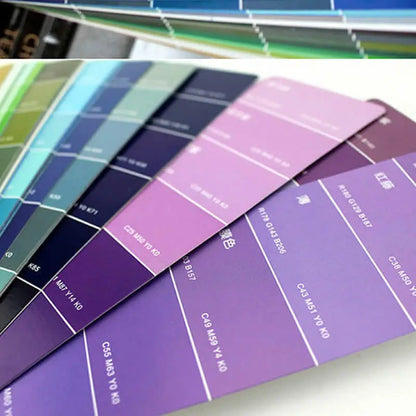 Color Test Card Chromatogram Test Color Identification Card Clothing Color Identification Chart