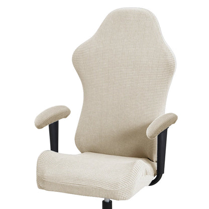 Thick Jacquard Office Computer Game Chair Slipcovers Stretchy  Reclining Racing Gaming Chair Cover Protector With Armrest Cover