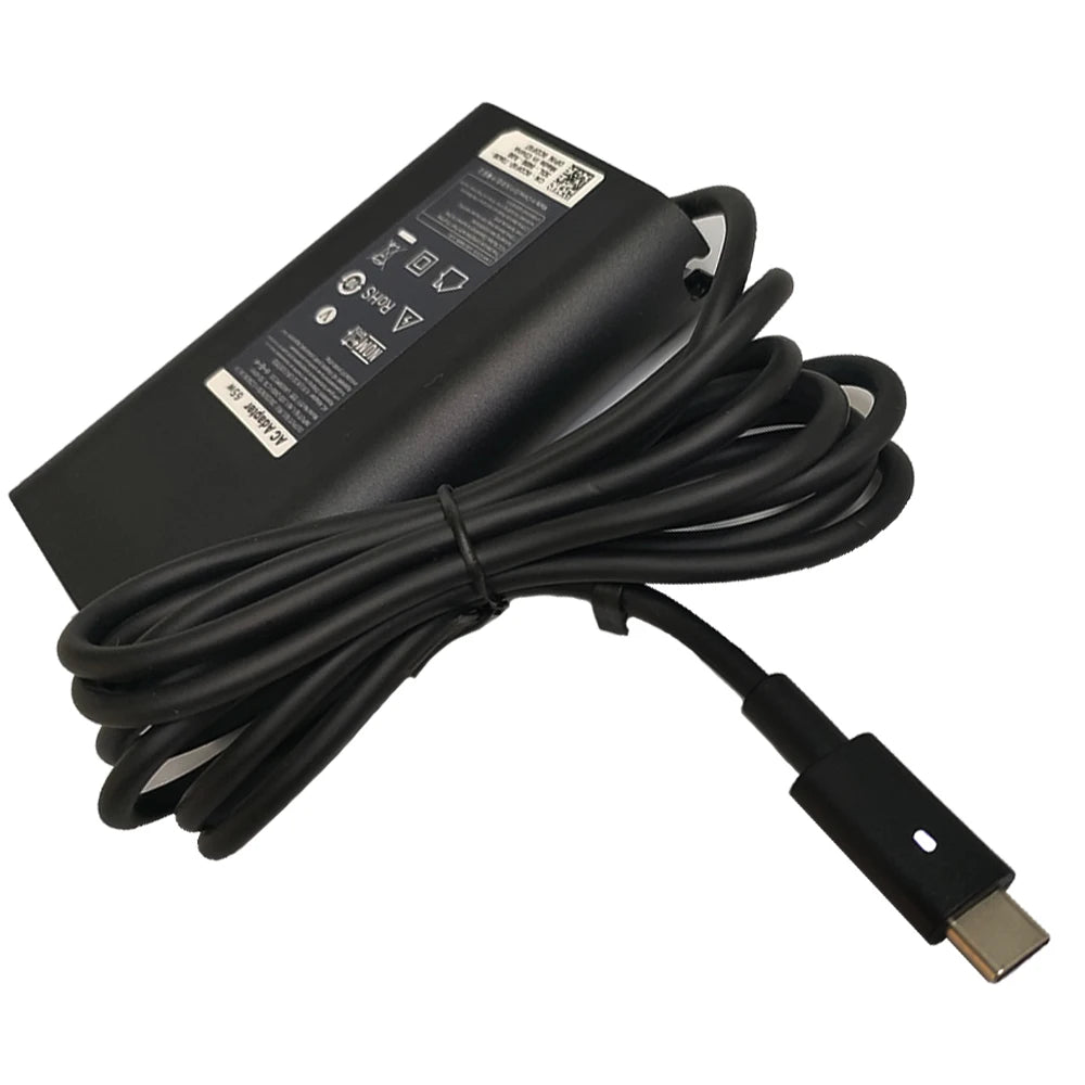 65W USB-C Type C Laptop Charger for Dell Latitude 7275 7370 5420 5285 5290 5520 XPS 13 9250 9360 9365 9370 9380 9350 9550 02YK0F