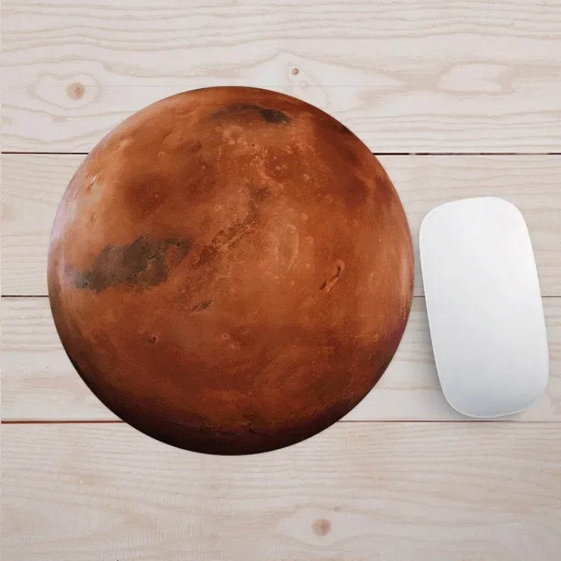 19 Styles Fashion Planets Mouse Pad Round Computer Mouse Pad Gaming Mouse Pad for Pc Laptop Desk