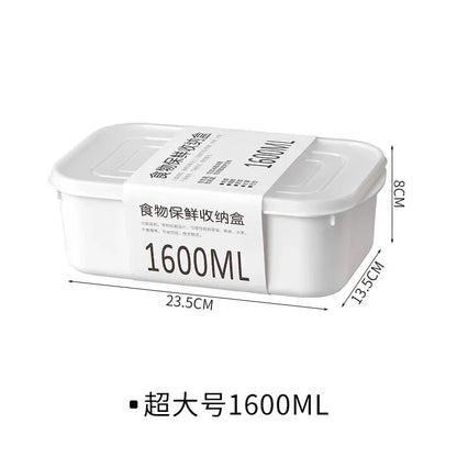 Food Storage Containers, Fresh Box, Kitchen Food Sealed Crisper Containers, Refrigerator Food Storage Containers