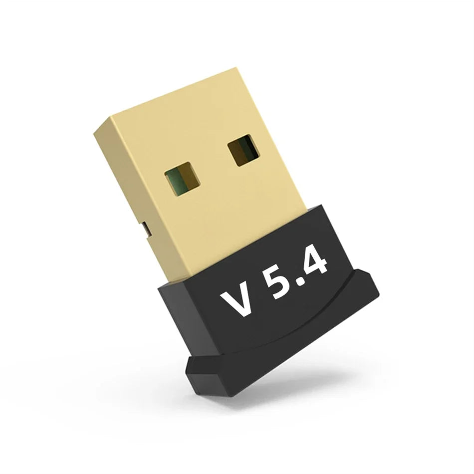 Bluetooth Adapter for PC USB Bluetooth 5.4 5.3 Dongle Adaptador Receiver for Speaker Mouse Keyboard Music Audio USB Transmitter