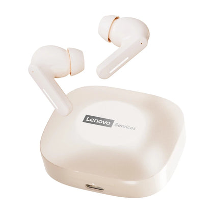 New Lenovo LE209 Wireless Bluetooth Earphone Business Music Bluetooth Headphone HD Call with Mic 30H Battery Life Gaming Headset