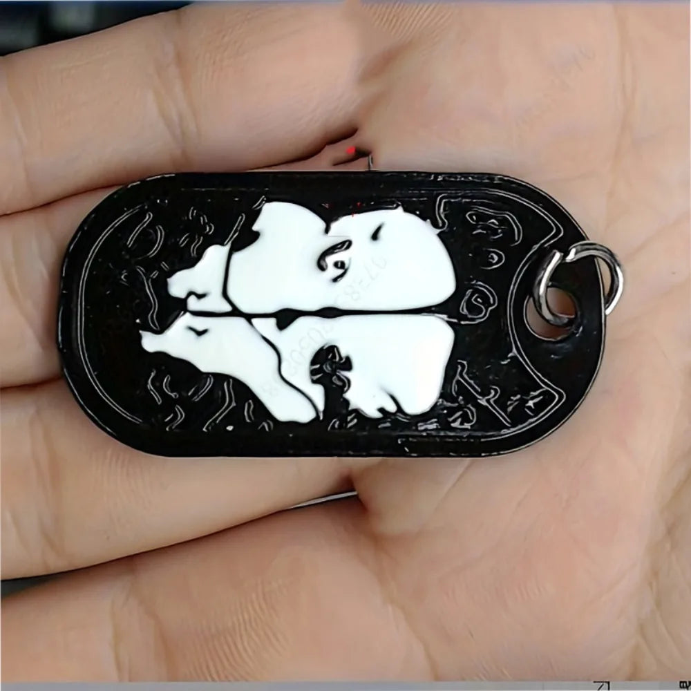 Luxurious European and American Personalized Men's Pendant Necklace New Fashion Punk Hip-hop Men's Necklace Jewelry Wholesale