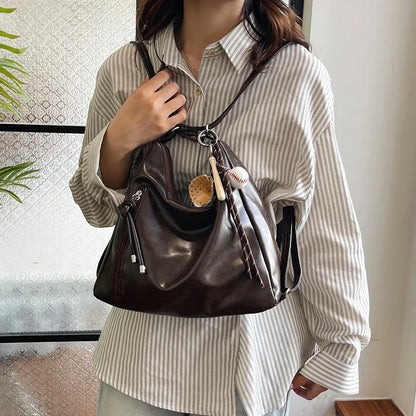Multifunctional Tee-Use Women's Tote Bag Commuter Oulder Bag Crossbody Bag Faionable Versatile 2025 New Style Bolso Mujer Purse