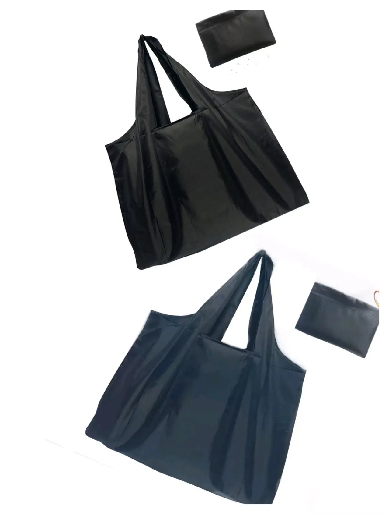 Lady's large capacity folding shopping bag - reusable large-sized shopping bag