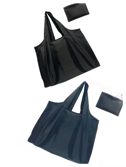 Lady's large capacity folding shopping bag - reusable large-sized shopping bag