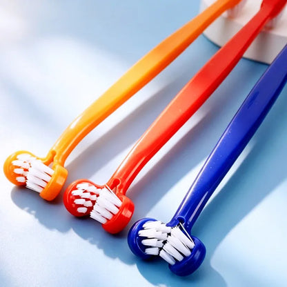 Dog Toothbrush Double-head Dogs Toothbrushes Oral Care Dog Teeth Cleaning Small Pet Mouth Cleaning Cat Toothbrush Pet Products