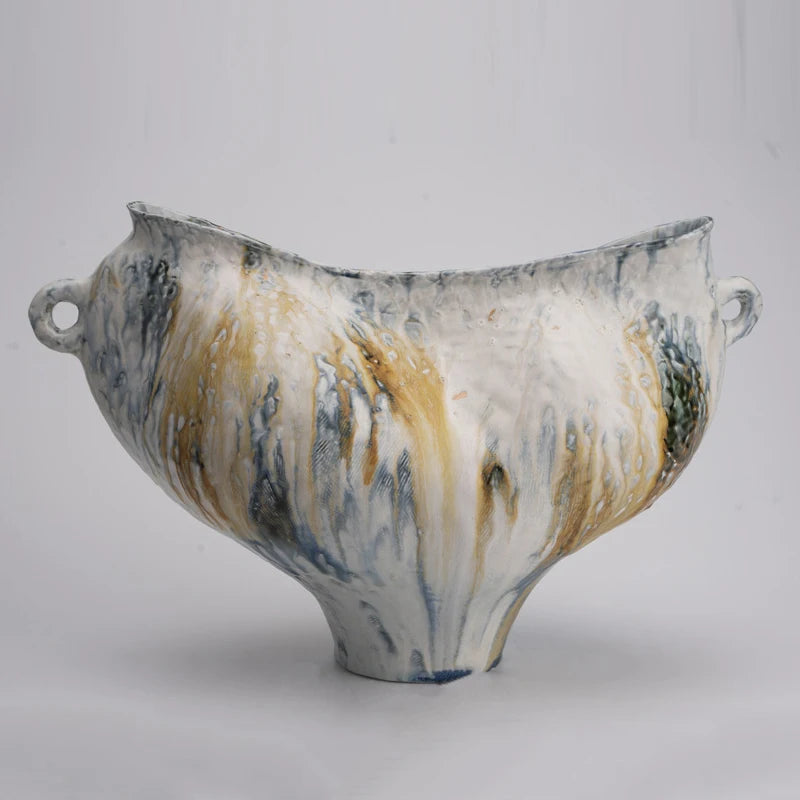 Ceramics Vase Room Decor Vases Flower Vase Table Flowerpots Living Room Decoration Home Decorations Bedroom Interior Accessories