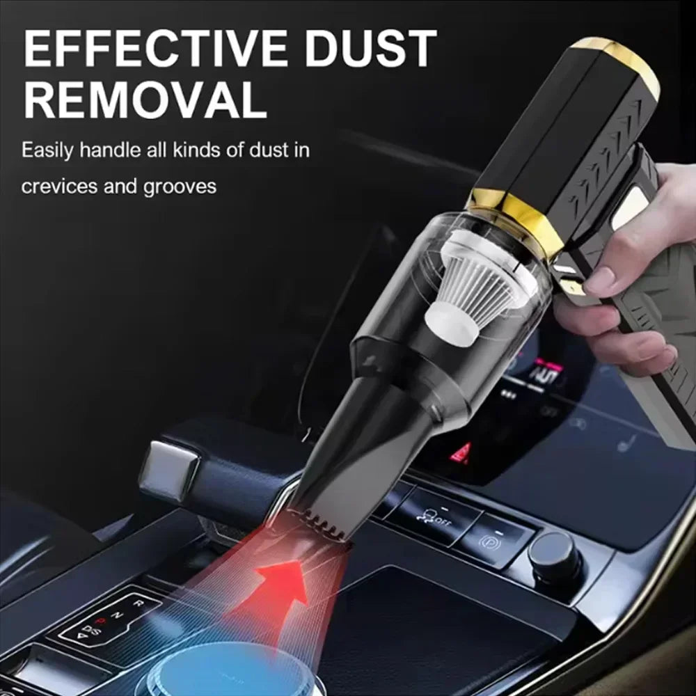 Upgraded 400000RPM Jet Fan M18 Brushless Blower - Powerful Portable Electric Dust Cleaner with Type-C Charging, 53m/s Turbo Fan
