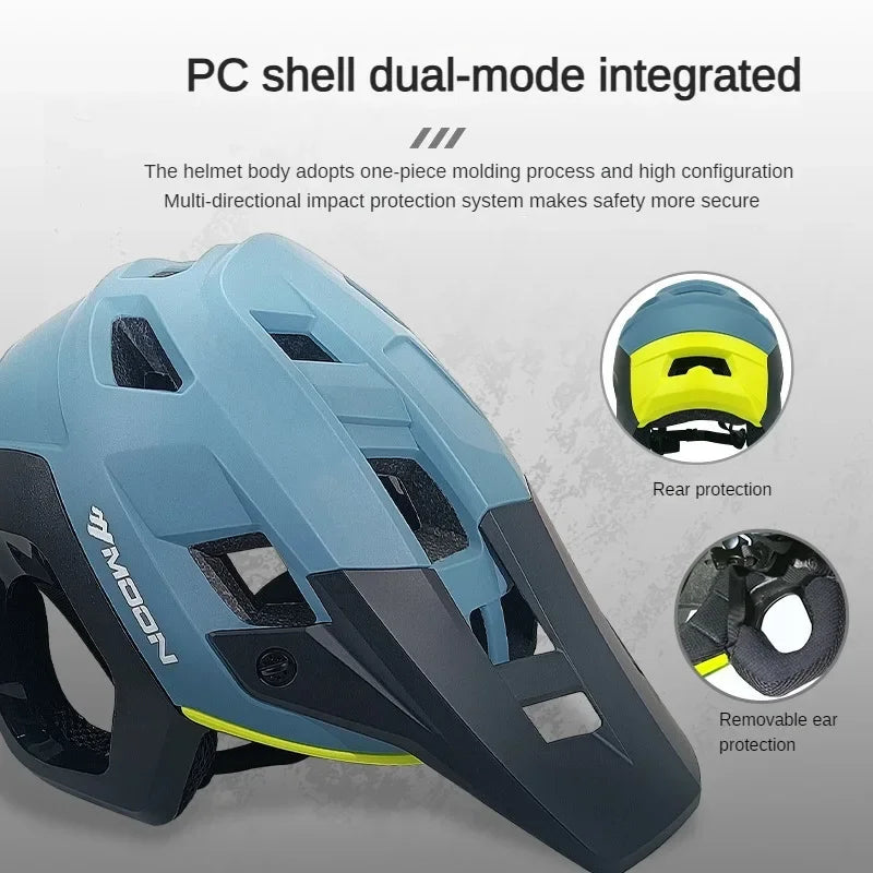 Off-Road Mountain Motorcycle Helmet – Full Face Safety with Lightweight Durability for Ultimate Riding Performance