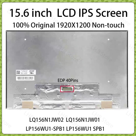 15.6" LCD Screen For Dell XPS 15 9500 9510 9520 9530 Precision 5550 5560 5570 P91F Display Matrix Panel Replacement Non-Touch
