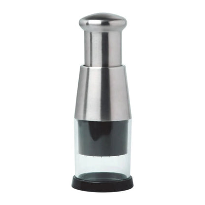 Stainless Steel Manual Hand Chopper Kitchen Tools Vegetable Chopper Mini Garlic Mincer for Garlic Ginger Herbs Nuts