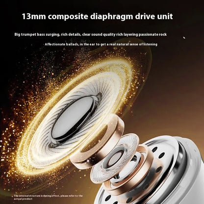 Original Lenovo LP70 PRO Intelligent Touch Screen Wireless Earphones Bluetooth Headphones Music Call Game Noise ReductionEarbuds