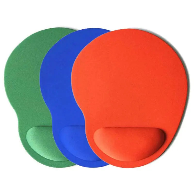 Mouse Pad with Wrist Support, Comfortable Mousepad with Smooth Wrist Rest Surface and Non-Slip PU Base for PC Laptop Office Home