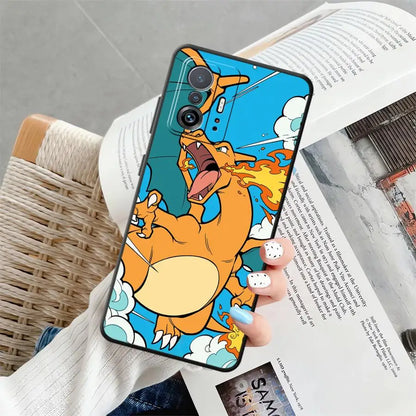 Funda Phone Cover Case for Xiaomi Mi 11T 12T Pro 15 Pro 12X 13 Lite 12 14 10T 11 Cool Pokemon Pikachu