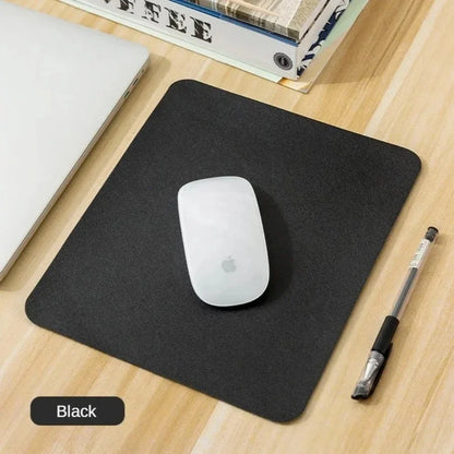 Premium PU Mouse Pad Waterproof Non-Slip Gaming Desktop Leather Mouse Pad Anti-Scratch Easy To Clean Mat For PC Laptop Desktop