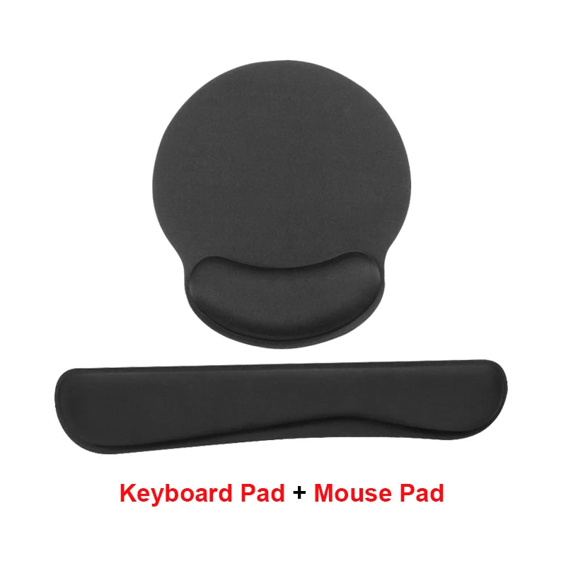 Mouse Pad Memory Foam Mouse Mat Keyboard MousePad Set Ergonomic Wrist Pad Mice Mat ,For Office Computer Laptop moise pad