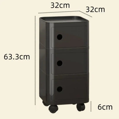 Luxury Plastic Storage Boxes Organizers Clothes Stationery Moving Storage Box Multifunctional Display Boxes Food Box Large
