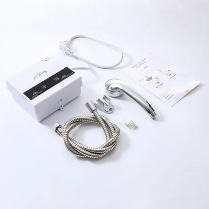 ATWFS Instant Water Heater 220V 4600W Portable Electric Heaters for Bathroom Hot Water Shower and Home Kitchen Heating