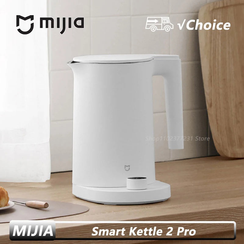 MIJIA Smart Kettle 2 Pro Electric Kettles Kitchen Appliances LED Display 24H Intelligent Temperature Constant MIJIA app CN