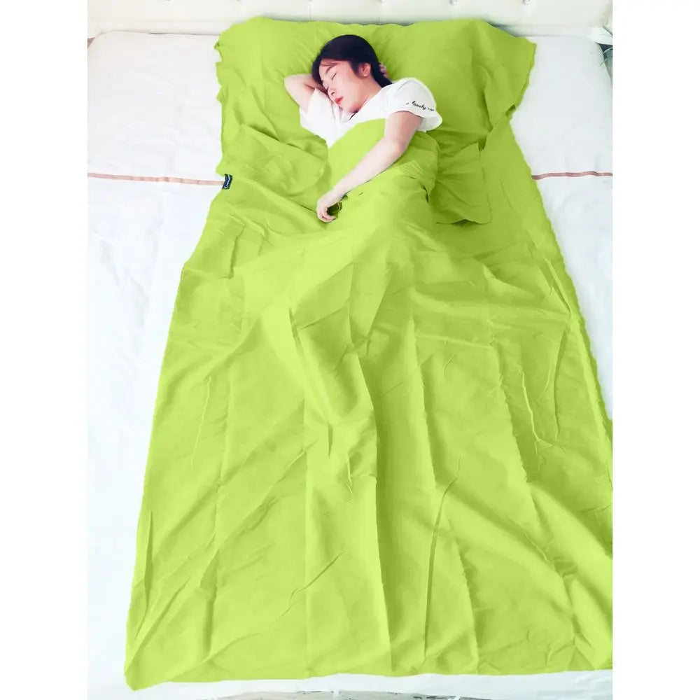 Ultralight Ultralight Sleeping Bag 75*210cm Lightweight Envelope Bedding Colorful Cotton Travel Sleep Liner Sheet