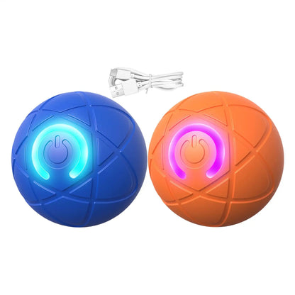 Pet Toy Ball Electric Interactive Game Gravity Sensor Smart Jumping Rolling Ball Automatic Moving Puppy Cat Entertainment Toys