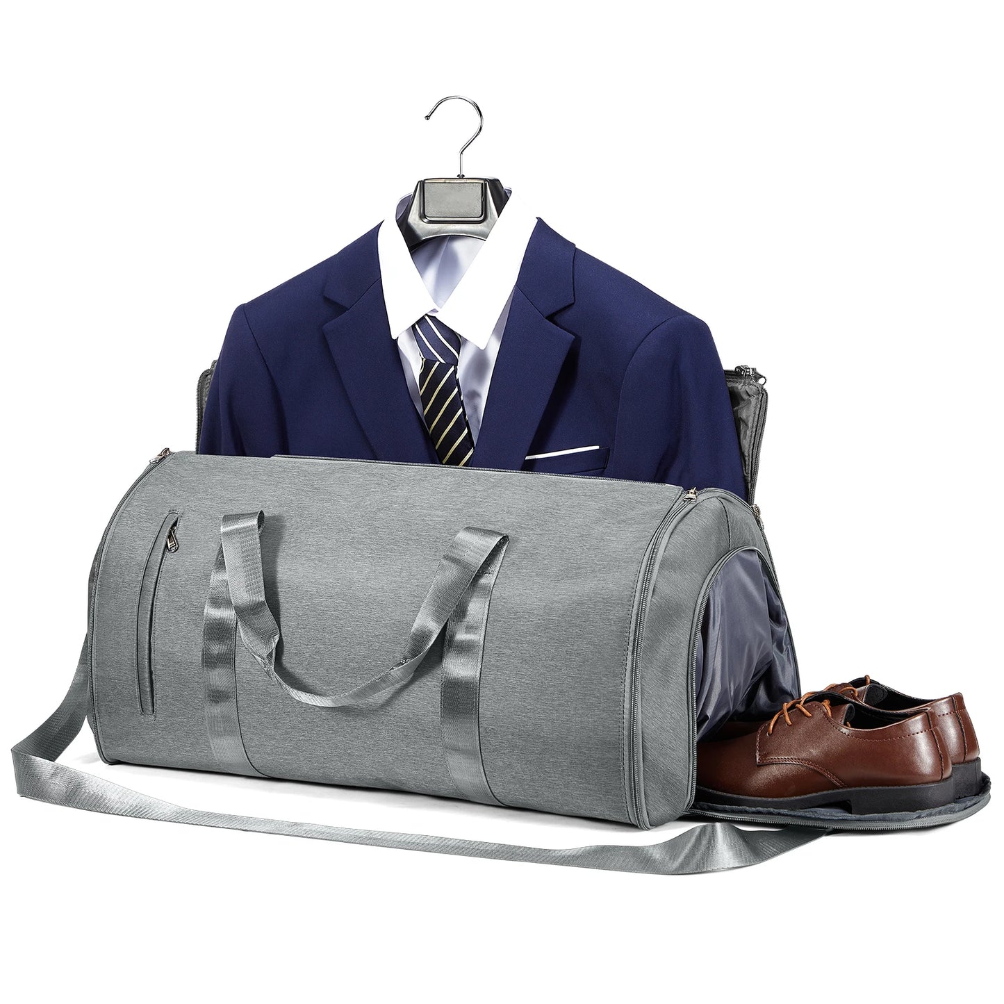 Suit Holders Travel Bag Case for Suit Holder-Convertible Bag Folding Suit Holders for Men Women Travel Business Clothing Bag ﻿