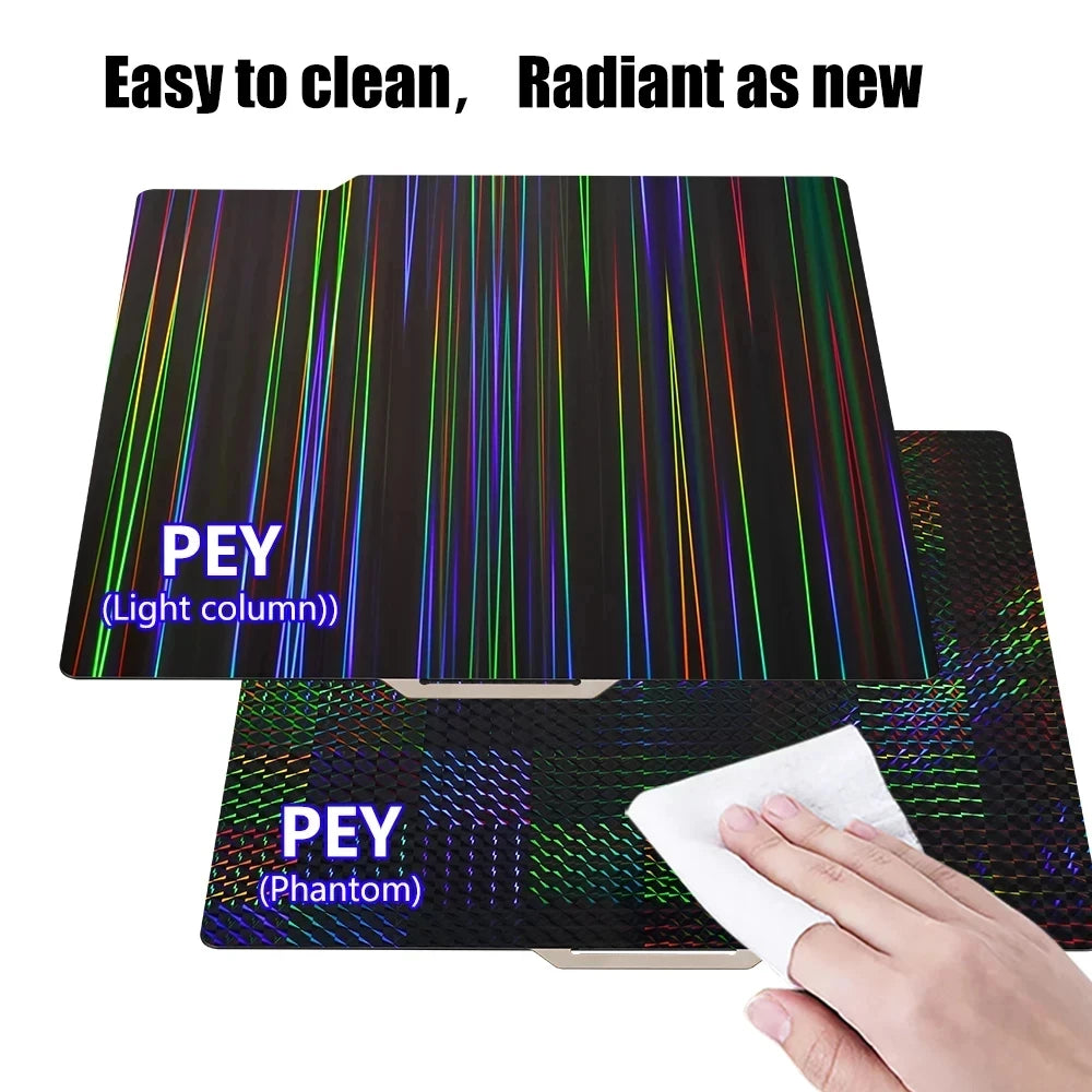 For Bambu lab P2S X1 P1S Carbon Build Plate A1 PEI Sheet Textured Double Sided PEO PET Bed For  Bambulab P1S P1P X1C Build Plate