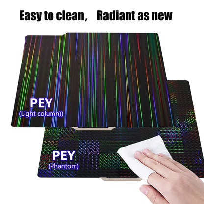 For Bambu lab P2S X1 P1S Carbon Build Plate A1 PEI Sheet Textured Double Sided PEO PET Bed For  Bambulab P1S P1P X1C Build Plate