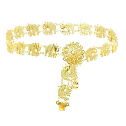 Indian Coin Belly Waist Body Chains for Women Female Gold Alloy Long Tassel Dance Dress Belt Wedding Party Metal Jewelry
