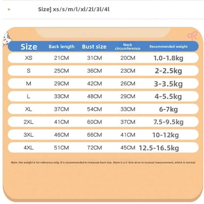 Fashion XS-6XL Pet Clothing Lamb Wool Small Medium Big Dog Vest Coat Schnauzer Teddy Warm Puppy Clothes Autumn Winter