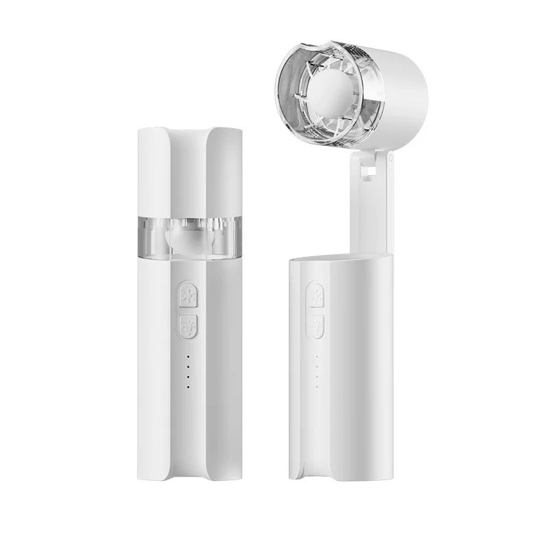 Portable small fan with foldable design, light and fashionable, suitable for outdoor camping and travel