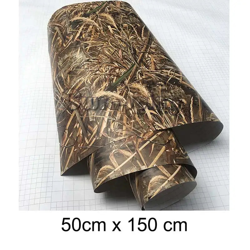 Shadow Grass Realtree Camouflage Vinyl Film Wrap With Air Bubble Free Car Styling Adhesive Sticker Car Motorbike Decal Wrapping