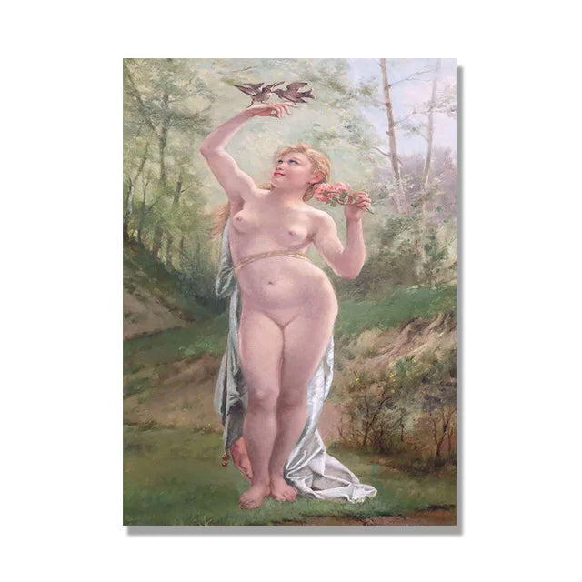 Canvas Painting Wall Art Famous Beautiful Sexy Woman Posters and Prints Picture For Bedroom Office Home Decor Cafe Cuadros