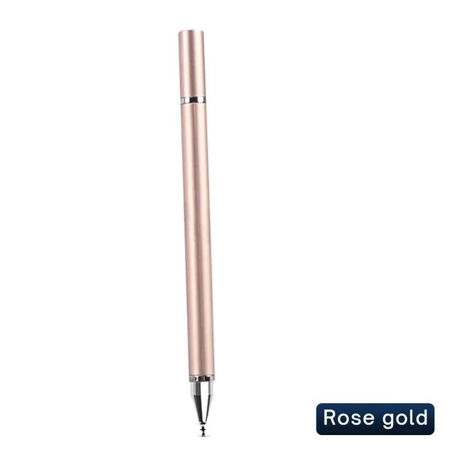 2 In 1 Stylus Pen For Smartphone Tablet Drawing Capacitive Pencil Universal Android Mobile Phone Screen Touch Pen For iPad mini