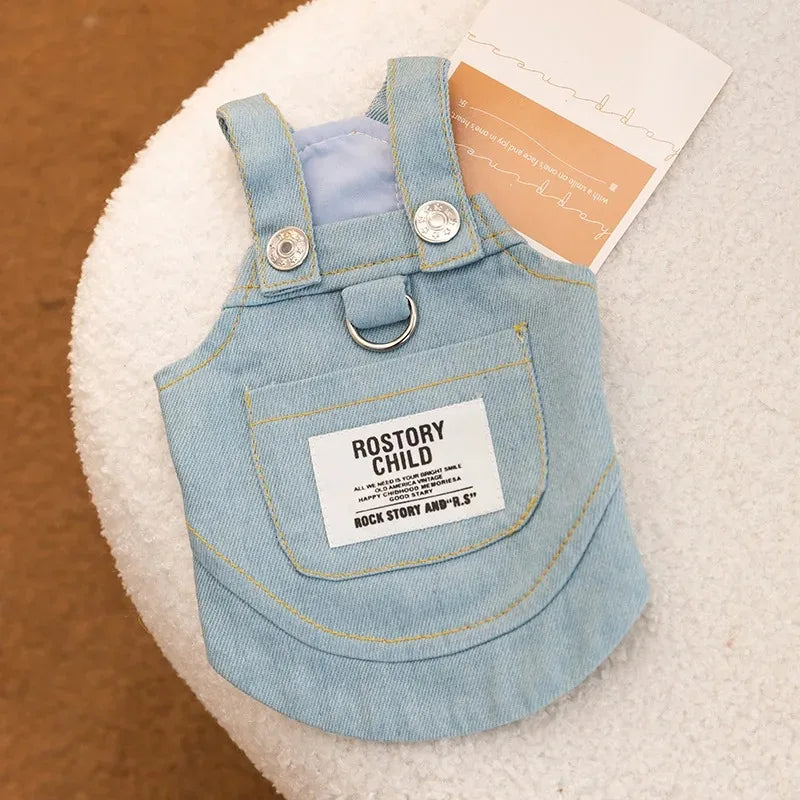 Dog Clothing Suit Puppy Summer Clothes Costume for Dogs Small Overalls Dresses Pets Chihuahua Apparel Jumpsuits Supplies Pet