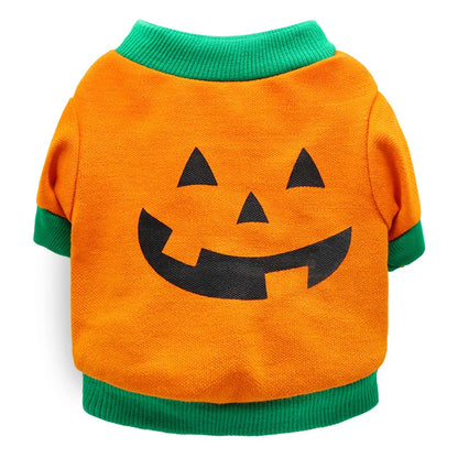 Halloween & Christmas Pet Clothes - Dog & Cat Winter Outfits for Small Breeds, Teddy, Siamese, Persian, Garfield & Blue Cats