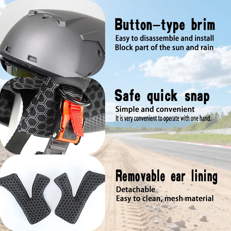 906-Motorcycle Off-Road Helmet, Fully Covered Electric Vehicle, Pulling Full Helmet, Mountain Downhill, All Season