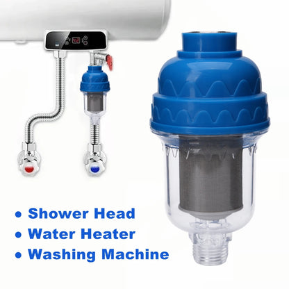 Transparent 1/2 Inch Water Inlet Filter Garden Irrigation Filter Faucet Filter Household Water Heater Washing Machine Filter