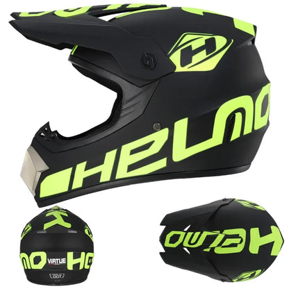 Motorcycle Helmet Children Off-road Helmet For Kids child MotoBike Downhill AM DH Cross safety Helmet Capacete Motocross Casco