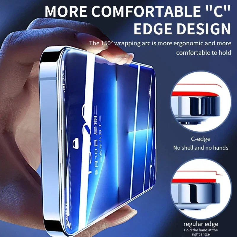 3 Stück gehärtetes Glas für iPhone 14, 13, 12, 11, 15 Pro Max, Mini, Displayschutzfolie für iPhone 17, XR, XS Max, 7, 8 Plus, 16