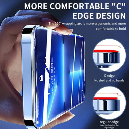 3 Stück gehärtetes Glas für iPhone 14, 13, 12, 11, 15 Pro Max, Mini, Displayschutzfolie für iPhone 17, XR, XS Max, 7, 8 Plus, 16